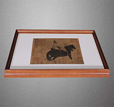 猇亭书画装裱配框服务案例